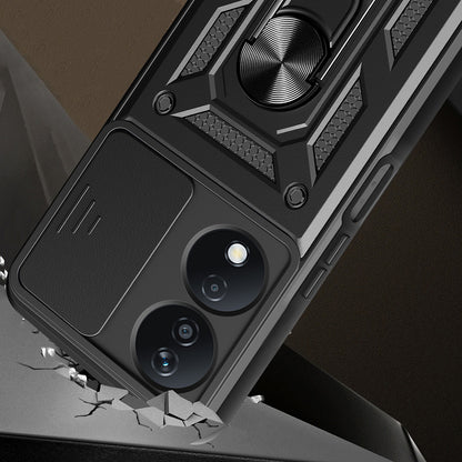 Puzdro pre Honor X7b 5G / 90 Smart / X7b 4G, Techsuit, CamShield, Zelené