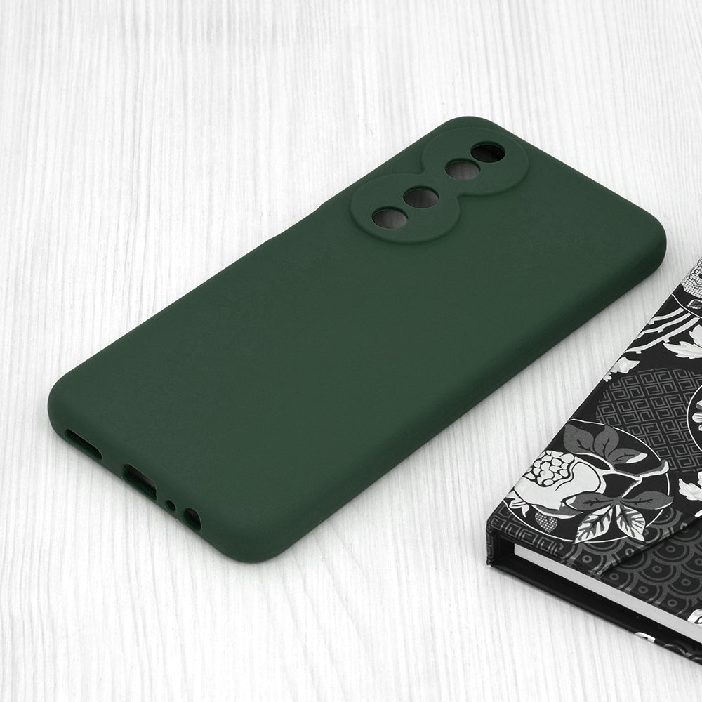 Obal na Honor X7b 5G / 90 Smart / X7b 4G, Techsuit, Soft Edge, Tmavozelený