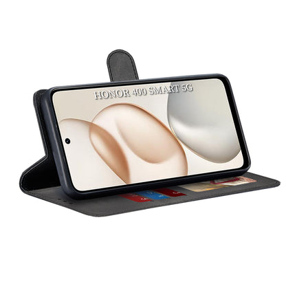 Puzdro pre Honor 400 Smart 4G / X7d 4G, Techsuit, Diary Book, Čierne