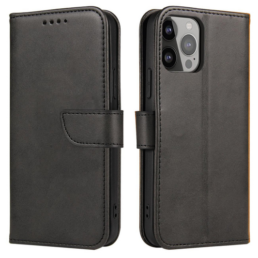 Puzdro pre Honor X8a, OEM, Marva Wallet, Čierne