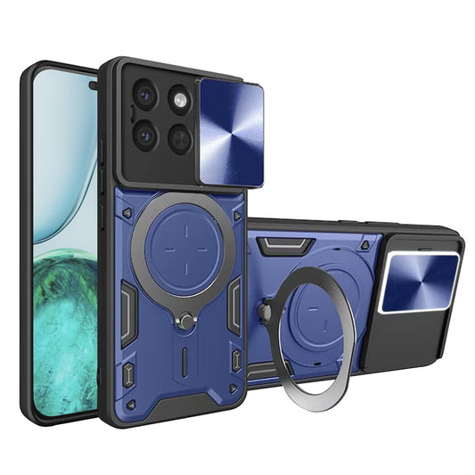 Puzdro pre Honor X8c, Techsuit, CamGuard Pro, Modré