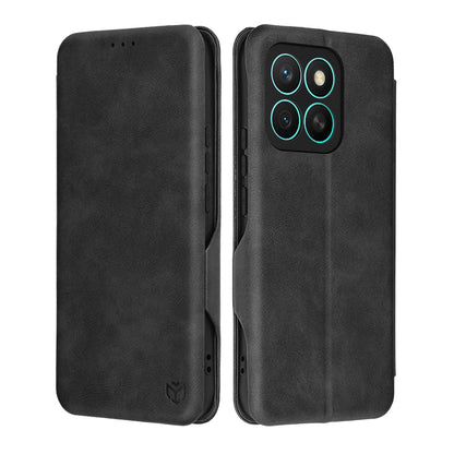 Puzdro pre Honor X8c, Techsuit, Safe Wallet Plus, Čierne