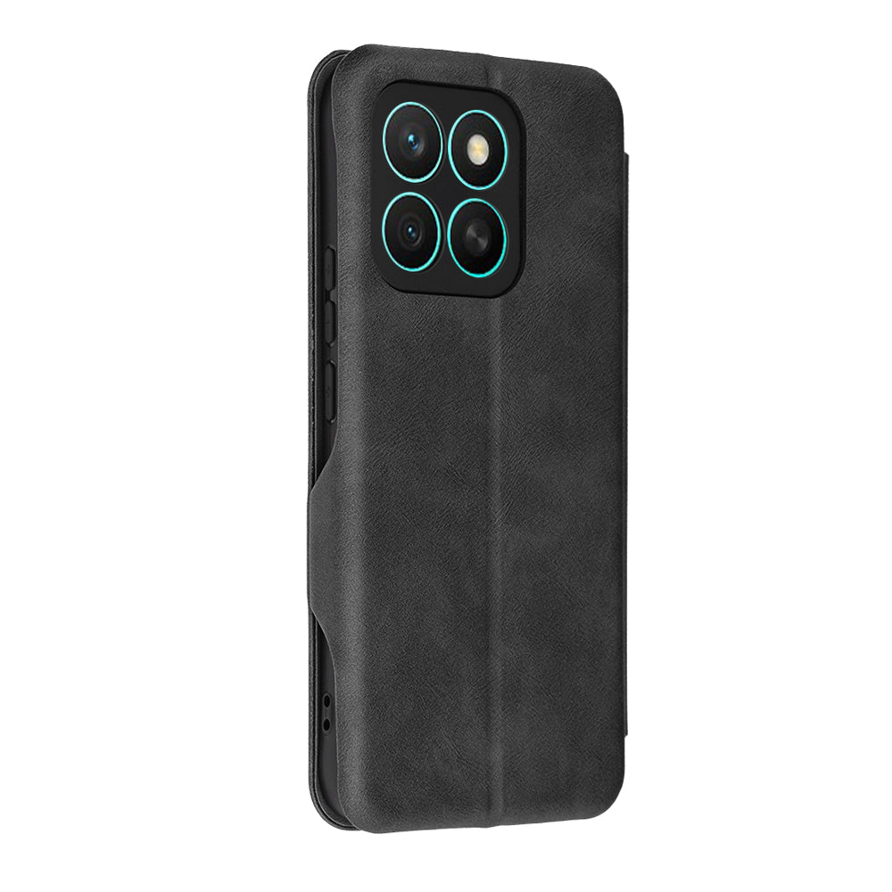 Puzdro pre Honor X8c, Techsuit, Safe Wallet Plus, Čierne