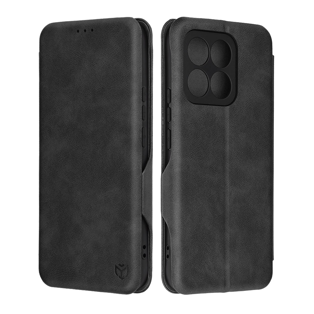 Puzdro pre Honor X8c, Techsuit, Safe Wallet Plus, Čierne