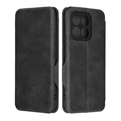 Puzdro pre Honor X8c, Techsuit, Safe Wallet Plus, Čierne