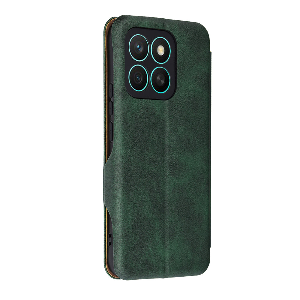 Puzdro pre Honor X8c, Techsuit, Safe Wallet Plus, Zelené
