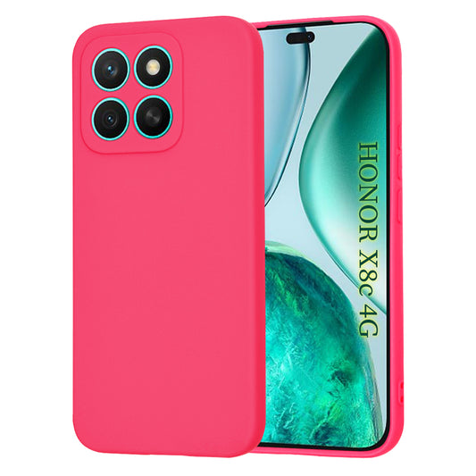 Obal na Honor X8c, Techsuit, SoftFlex, Tmavoružová
