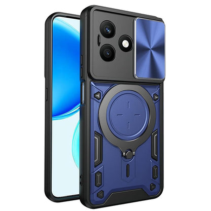 Puzdro pre Honor X8d, Techsuit, CamGuard Pro, modré