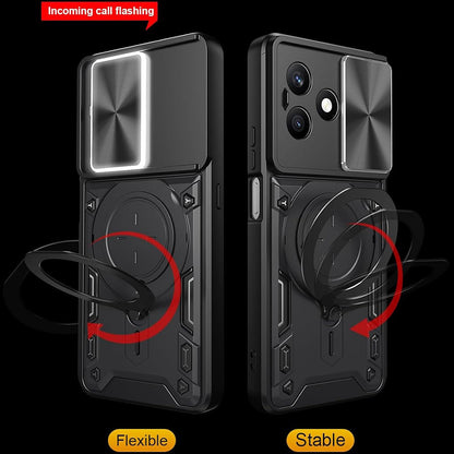 Puzdro pre Honor X8d, Techsuit, CamGuard Pro, modré