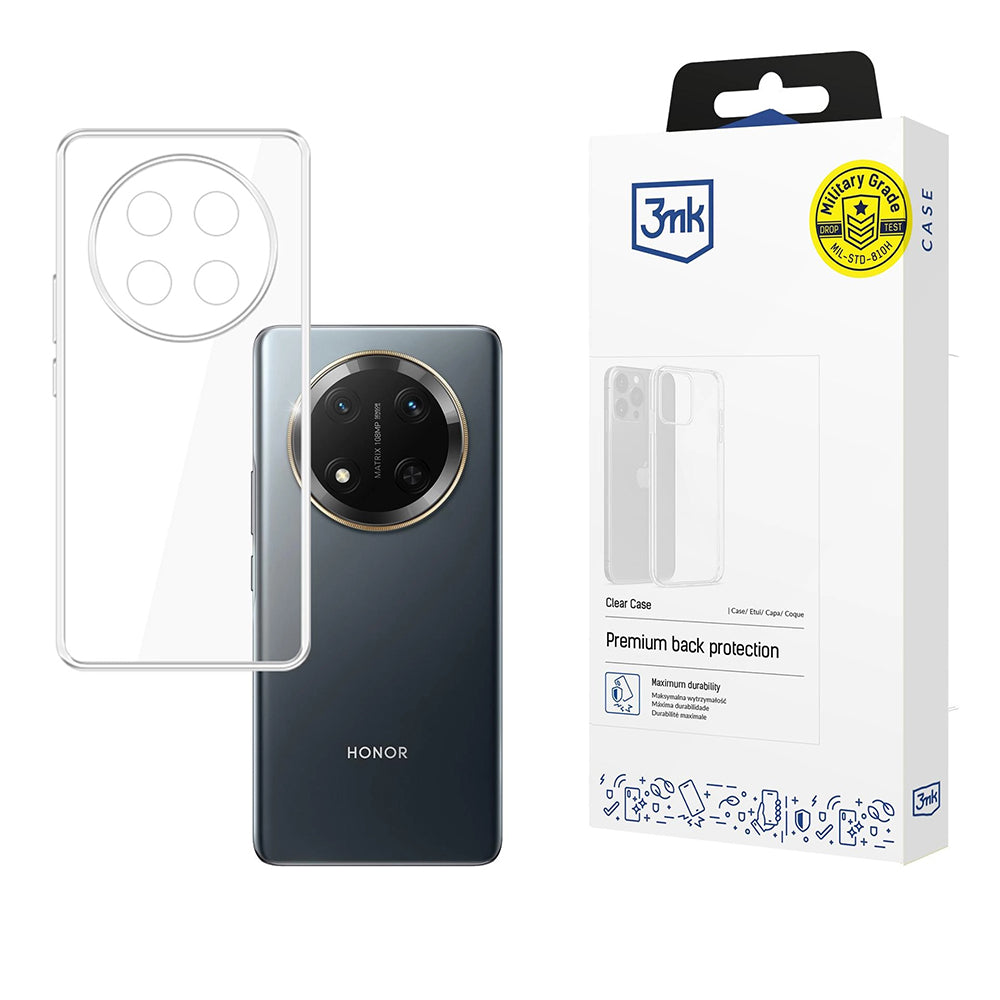Puzdro pre Honor X9c / Magic7 Lite, 3MK, Priehľadné, Transparentné