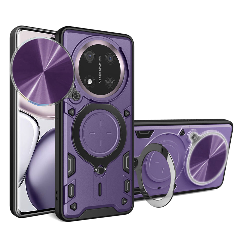 Case for Honor X9c / Magic7 Lite, Techsuit, CamGuard Pro, Purple