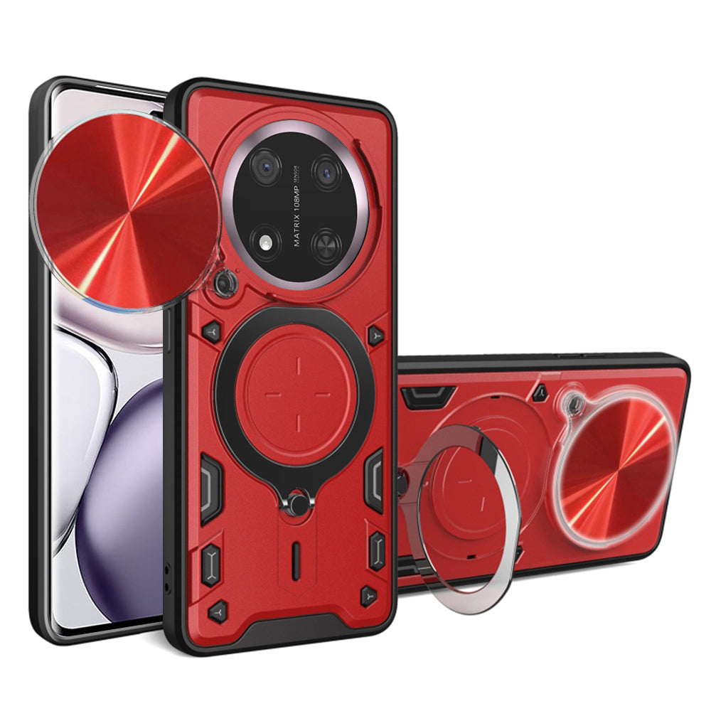 Puzdro pre Honor X9c / Magic7 Lite, Techsuit, CamGuard Pro, Červené