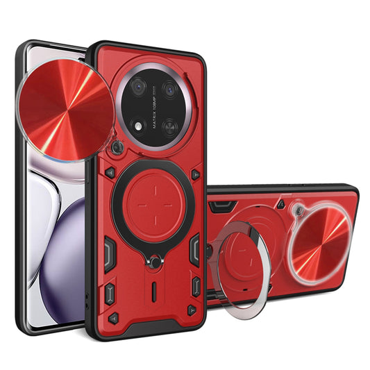 Puzdro pre Honor X9c / Magic7 Lite, Techsuit, CamGuard Pro, Červené