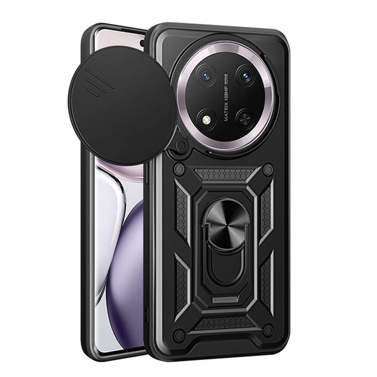 Puzdro pre Honor X9c / Magic7 Lite, Techsuit, CamShield, Čierne