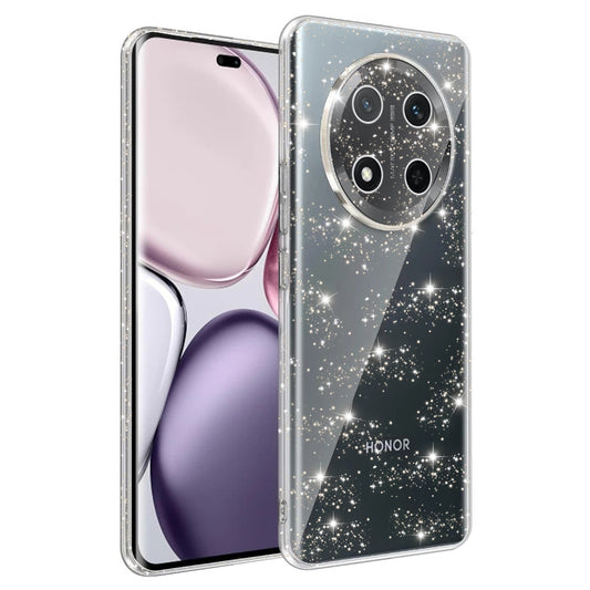 Obal na Honor X9c / Magic7 Lite, Techsuit, SparkleSkin, priehľadný