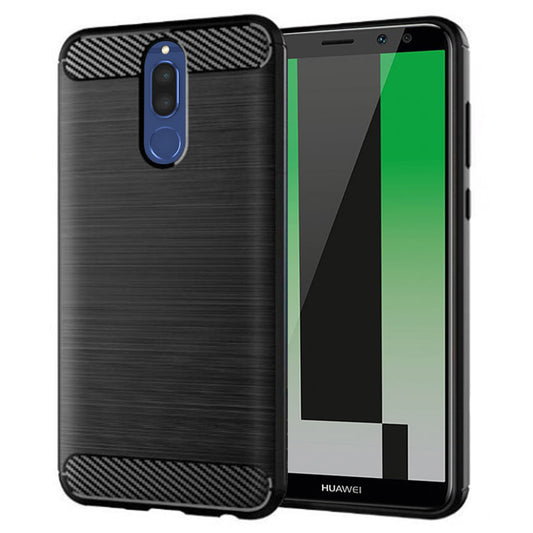 Puzdro pre Huawei Mate 10 Lite, Techsuit, Carbon, Čierne