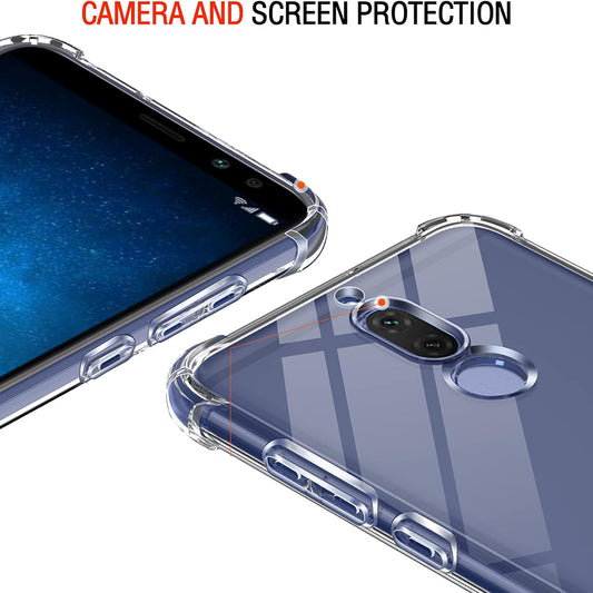 Obal na Huawei Mate 10 Lite, Techsuit, nárazuvzdorný priehľadný, transparentný