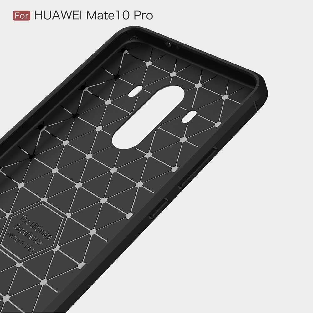 Puzdro pre Huawei Mate 10 Pro, Techsuit, Karbón, Čierne