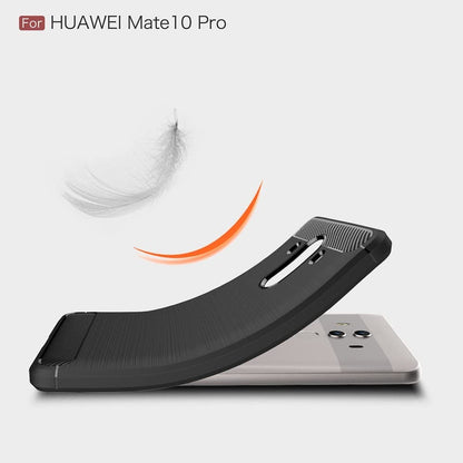 Puzdro pre Huawei Mate 10 Pro, Techsuit, Karbón, Čierne