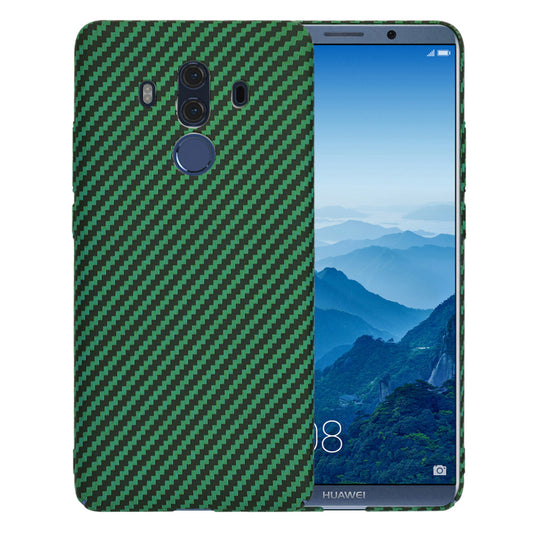 Puzdro pre Huawei Mate 10 Pro, Techsuit, Carbonite FiberShell, Zelené