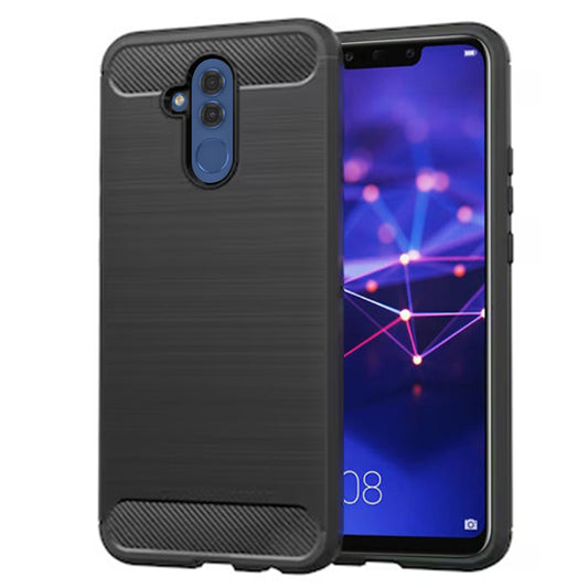 Puzdro pre Huawei Mate 20 Lite, Techsuit, Karbón, Čierne