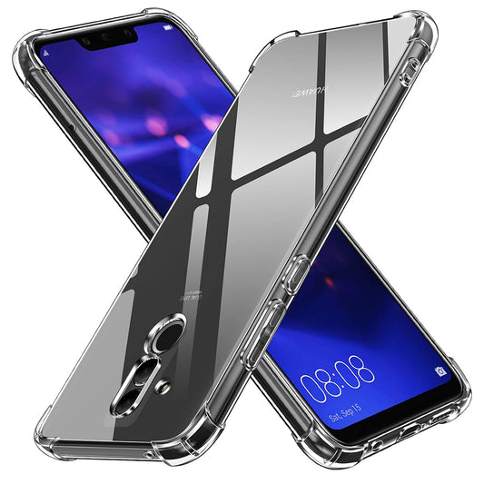 Obal na Huawei Mate 20 Lite, Techsuit, nárazuvzdorný priehľadný, transparentný