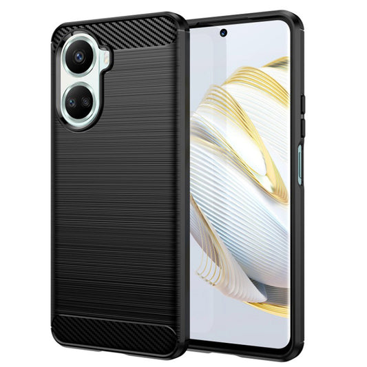 Obal na Huawei nova 10 SE, Techsuit, Carbon, Čierny