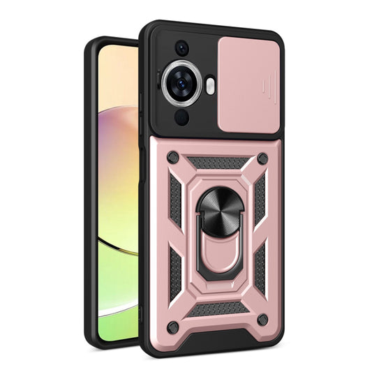 Puzdro pre Huawei nova 12s / nova 11, Techsuit, CamShield, Ružové