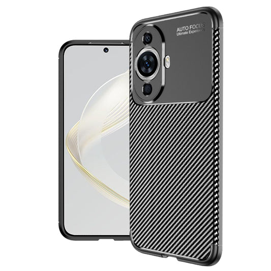 Puzdro pre Huawei nova 12s / nova 11, Techsuit, CarbonFiber, Čierna