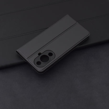 Puzdro pre Huawei nova 12s / nova 11, Techsuit, Magskin Book, čierne