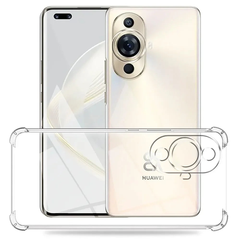 Puzdro pre Huawei nova 12s / nova 11, Techsuit, Odolné proti nárazom, Priehľadné
