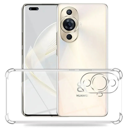 Puzdro pre Huawei nova 12s / nova 11, Techsuit, Odolné proti nárazom, Priehľadné