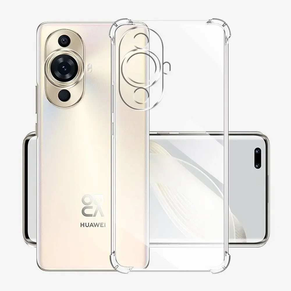 Puzdro pre Huawei nova 12s / nova 11, Techsuit, Odolné proti nárazom, Priehľadné