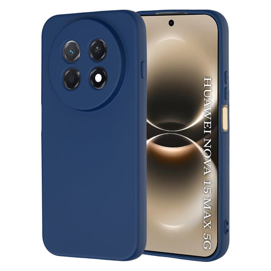 Obal na Huawei nova 15 Max, Techsuit, SoftFlex, tmavomodrý