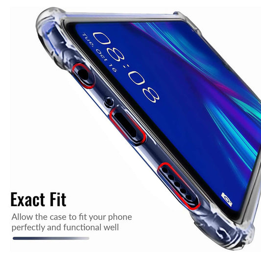 Puzdro pre Huawei P Smart (2019), Techsuit, Odolné proti nárazom, Priehľadné