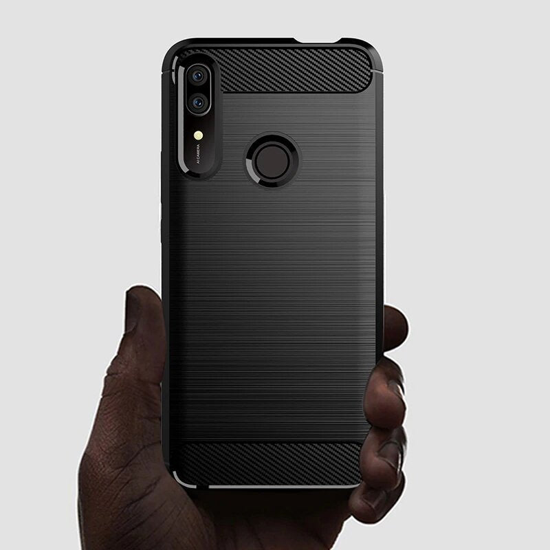 Case for Huawei P Smart Z, Techsuit, Carbon, Black
