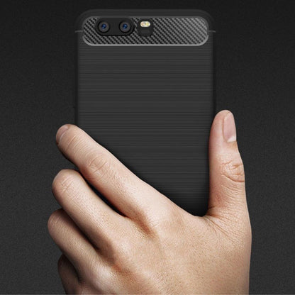 Puzdro pre Huawei P10, Techsuit, Carbon, Čierne