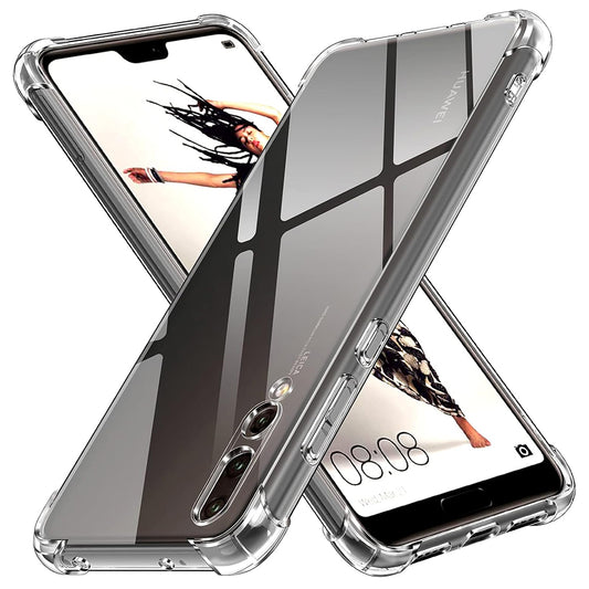Obal na Huawei P20 Pro, Techsuit, nárazuvzdorný priehľadný, transparentný