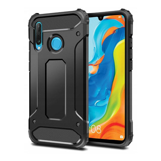 Puzdro pre Huawei P30 lite New Edition / P30 lite, OEM, Armor, Čierne