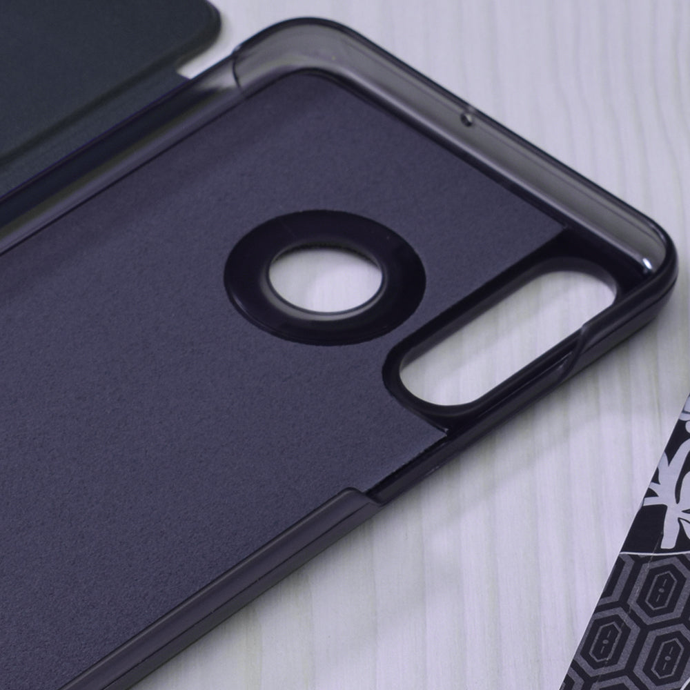Puzdro pre Huawei P30 lite New Edition / P30 lite, Techsuit, eFold, Tmavomodrá