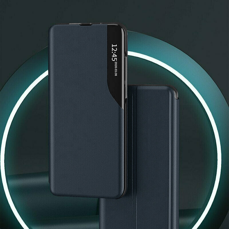 Puzdro pre Huawei P30 lite New Edition / P30 lite, Techsuit, eFold, Tmavomodrá