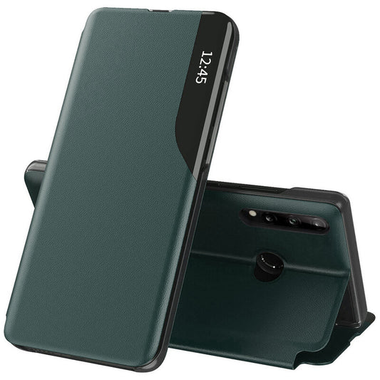 Puzdro pre Huawei P30 lite New Edition / P30 lite, Techsuit, eFold, Zelené