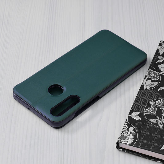 Puzdro pre Huawei P30 lite New Edition / P30 lite, Techsuit, eFold, Zelené