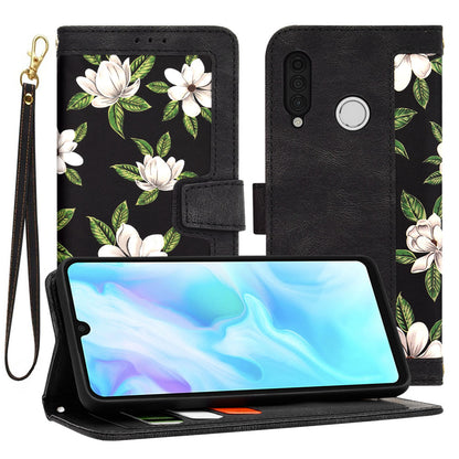 Case for Huawei P30 lite New Edition / P30 lite, Techsuit, FlipCraft, Black