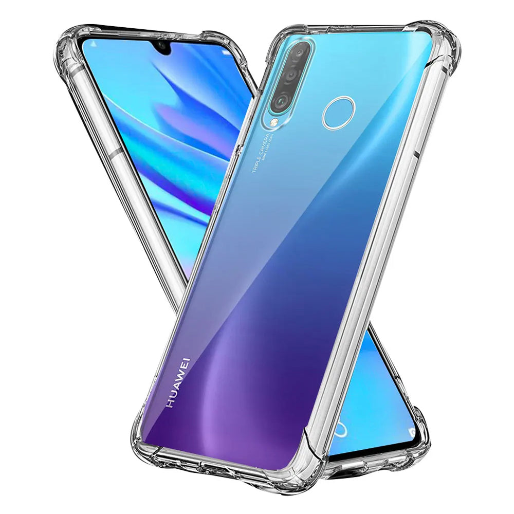 Obal na Huawei P30 lite New Edition / P30 lite, Techsuit, nárazuvzdorný priehľadný, transparentný