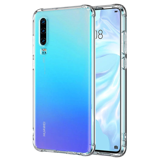 Obal na Huawei P30, Techsuit, nárazuvzdorný priehľadný, transparentný