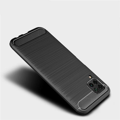 Puzdro pre Huawei P40 lite 4G, Techsuit, Karbón, Čierne
