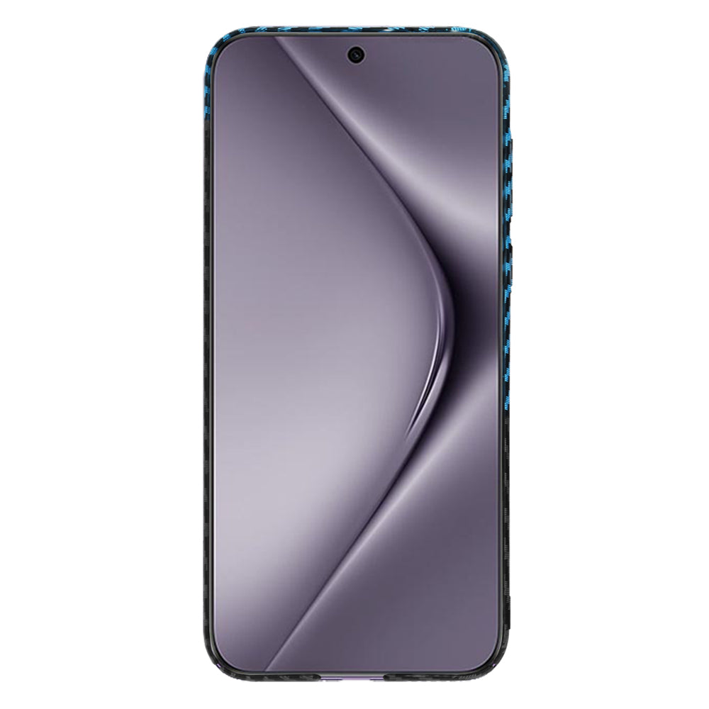 Obal na Huawei Pura 70 Pro, Techsuit, Carbonite FiberShell, Čierna Bleu