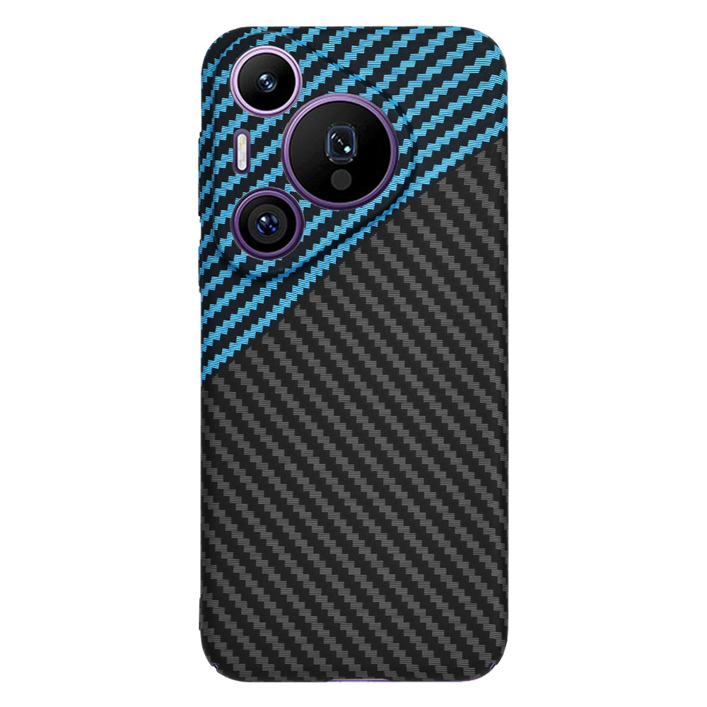 Obal na Huawei Pura 70 Pro, Techsuit, Carbonite FiberShell, Čierna Bleu