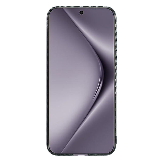 Puzdro pre Huawei Pura 70 Pro, Techsuit, Carbonite FiberShell, Čierna Sivá